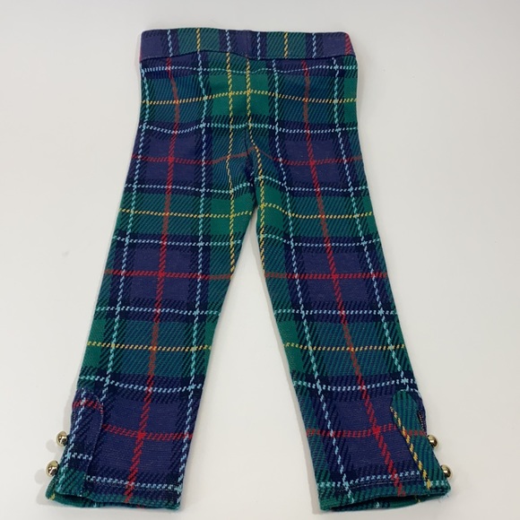 Janie and Jack girls size 3 plaid leggings nwot - Picture 5 of 5